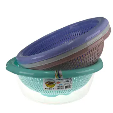 קערה עגולה עם מסננת 4.2 ליטר
