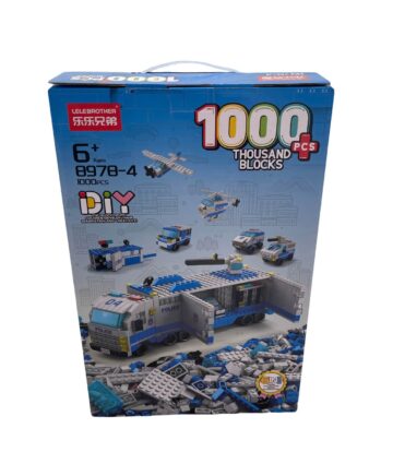לגו משטרה 1000 חלקים